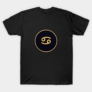 Cancer Zodiac Sign Symbol T-Shirt